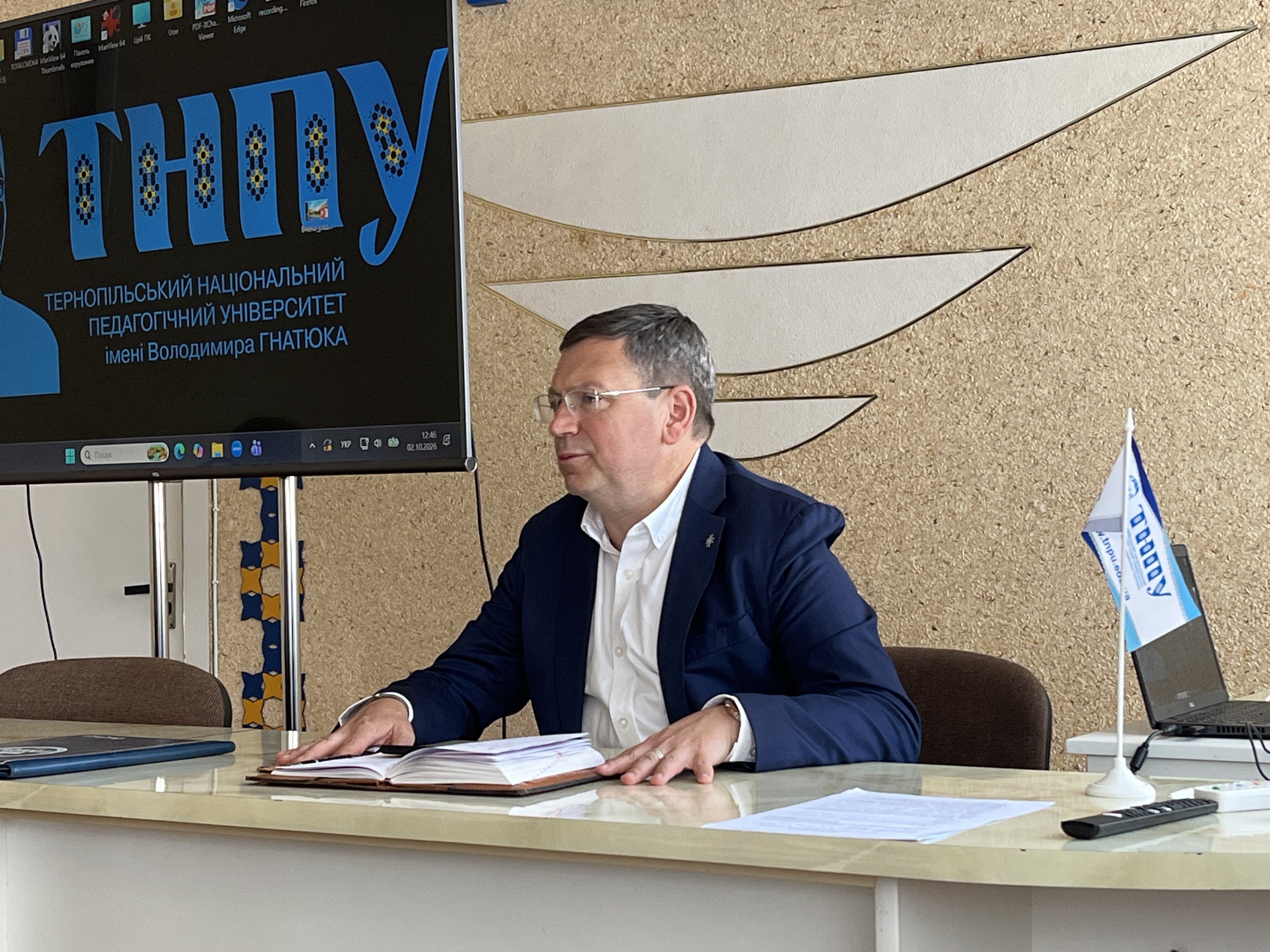 Rektor TNPU Bohdan Buiak